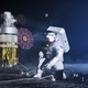 Artist’s impression of an Artemis Moon mission.